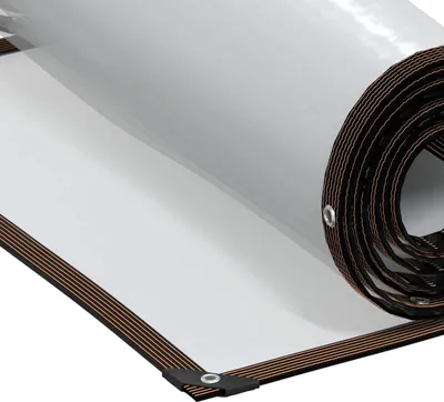Produktbild von vidaXL Pflanzenabdeckung Transparent 2,5 x 1 m PE
