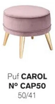 Produktbild von Hocker Sitzhocker Ottomane Pouf Modern Luxus Stoff Design Wohnzimmer Rosa Runder