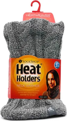 Produktbild von Heat Holders® Halswärmer Damen - grau meliert