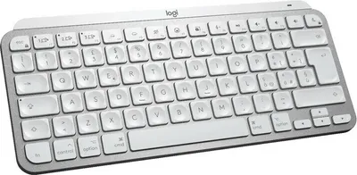 Produktbild von Logitech MX Keys Mini for Mac - Tastatur - hinterleuchtet - Bluetooth - QWERTY - Italienisch - Pale Gray