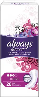 Produktbild von Always Discreet Inkontinenz Slipeinlagen Normal 28 Stück 130g