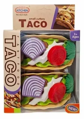 Produktbild von SWEDE Spielküchen-Set Lebensmittel Tacos