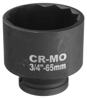 Productafbeelding van 12-punts slagmoersleutel 65 mm, 3/4 inch, 80 mm lang