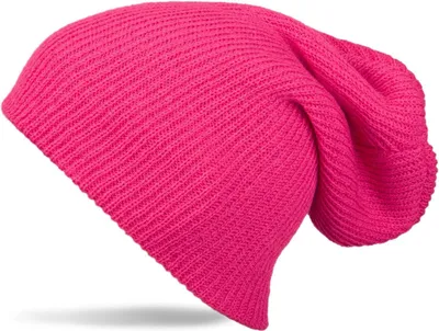 Produktbild von styleBREAKER Beanie Mütze, Slouch, überlange Strickmütze, doppelt gestrickt, warm, Uni 04024004