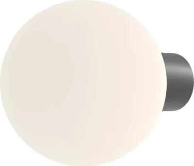 Zdjęcie produktu dla Lampa ścienna, ściana domu, czarna, 1x gniazdo E27, wysokość 27 cm