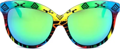 Productafbeelding van Italia Independent I I MOD. 0092 INDIAN MIX, meerkleurig, 58/20/140, zonnebril voor dames