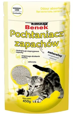Zdjęcie produktu dla Super Benek Pochłaniacz zapachów naturalny - worek 0,45kg