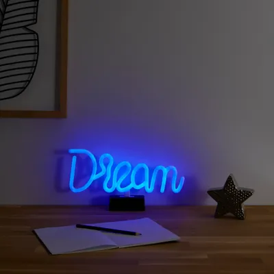 Image de Lampe Led Effet Neon Dream A Piles