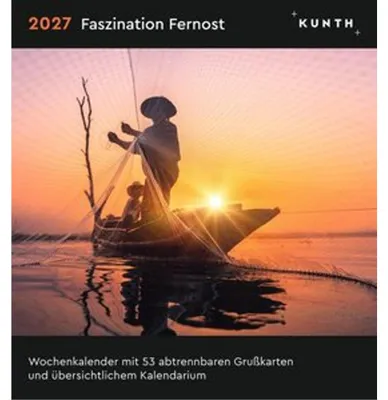 Obrázek produktu pro Faszination Fernost - KUNTH Postkartenkalender 2027
