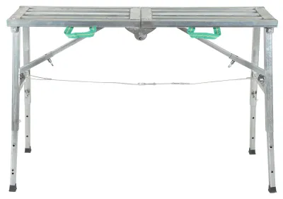 Produktbild von Faltgerüst, höhenverstellbar, Aluminiumlegierung, Silber