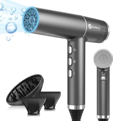 Produktbild von Haartrockner mit einzigartigem bürstenlosem Motor | Intelligente Fehlerdiagnose | Innovativer Mikrofilter | Oxy Active Technology | LED-Anzeige | 268g