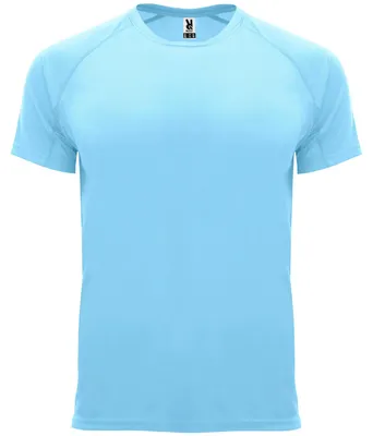 Imagen del producto de Roly Sport - Camiseta para hombre "Bahrain" (LT3648) (Talla XXL) (Azul celeste)
