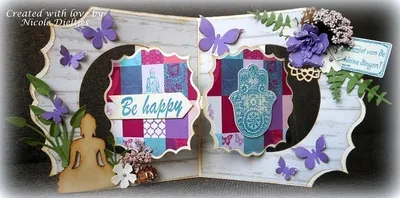 Produktbild von Crealies Create A Card no. 11 Stanzschablone für Karte