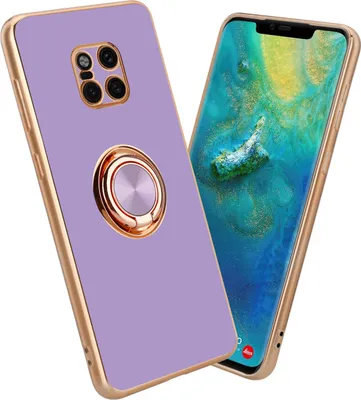 Immagine prodotto di Cadorabo custodia protettiva per Huawei MATE 20 PRO cover in viola custodia cover fotocamera protezione supporto auto magnetico