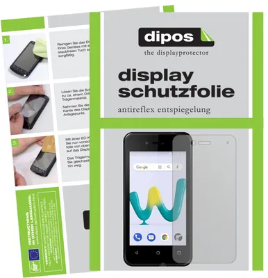 Produktbild von 2x Schutzfolie für Wiko Sunny 3 Mini matt Displayschutzfolie Display Schutz