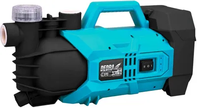 Image de DEDRA SAS+ALL Pompe à eau sans fil 18V DED7088 Tuyau de 1,5 m, clapet anti-retour, raccords rapides