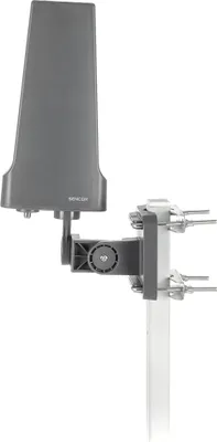 Obrázok produktu pre SENCOR SDA-502 Odolná vonkajšia DVB-T2/T anténa, pre pásma UHF / VHF / FM, integrovaný
zosilňovač so ziskom 20 dB, napájanie 6 (adaptér v balení), zabudovaný LTE filter