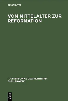 Produktbild von Vom Mittelalter zur Reformation