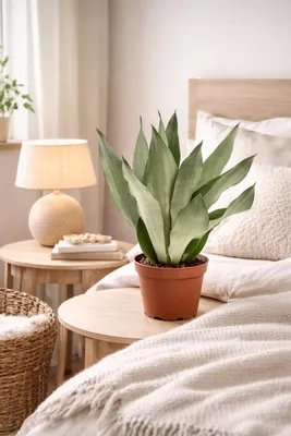Obrázek produktu pro Sansevieria Moonshine cca 50 cm – sansevierie, pokojová rostlina, tchýnin jazyk, nenáročná na péči, čistí vzduch, moderní zelená rostlina