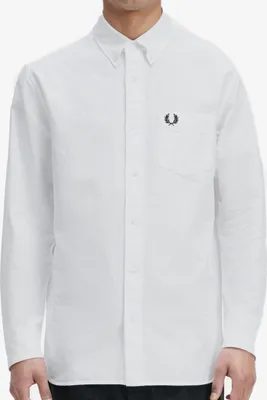 Produktbild von FRED PERRY OXFORD SHIRT Weiß
