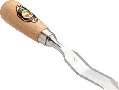 Produktbild von Kirschen Stufenbeitel mit Rotbuchenheft, 20 mm spitz