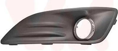 Produktbild von VAN WEZEL Lüftungsgitter Grill Stoßfänger für FORD Fiesta Mk6 Schrägheck (JA8, JR8) mit Loch/Löchern für Nebellampen