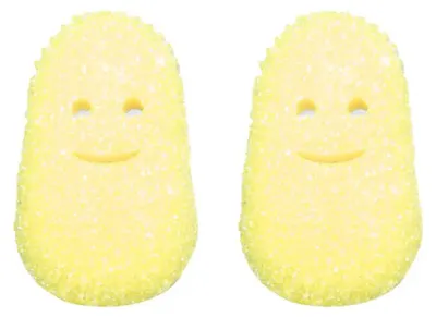 Produktbild von Scrub Daddy Spülstab-Schwamm-Ersatzköpfe, 2 Stück, Gelb