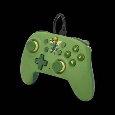 Zdjęcie produktu dla PowerA NSGP0203-01, Gamepad, Nintendo Switch, Analogowy, Przewodowa, USB, Micro-USB