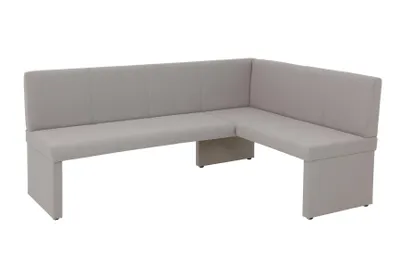 Produktbild von Hela Tische, Eckbank Sitzbank Turin, langer Schenkel links, Bezug Webstoff Schlamm, gepolstert Beine, , PFC-free, ,max. 340kg belastbar