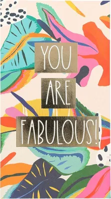 Produktbild von Postkarte Hello you 39-You are fabulous!