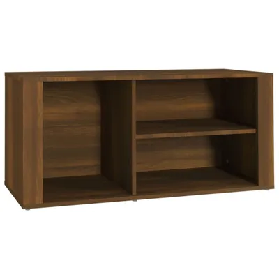 Obrázek produktu pro vidaXL Stojan na boty hnědý dubový vzhled 100x35x45 cm odvozený dřevěný výrobek