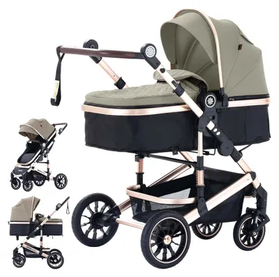 Obrázek produktu pro Daliya® NEOMOVE 2v1 – kočárek, korbička a sportovní sedačka v jednom, buggy, hliníkový rám, cestovní kočárek, kombinovaný kočárek s velkým nákupním košíkem