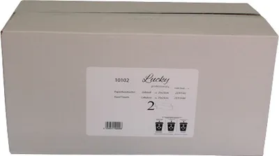 Produktbild von Papierhandtücher 2-lagig Zellstoff weiss ZZ-Falz - 4000 Blatt / VPE