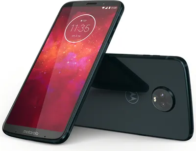 Produktbild von Motorola moto z3 play, 15,3 cm (6.01"), 4 GB, 64 GB, 12 MP, Android 8.1, Indigo