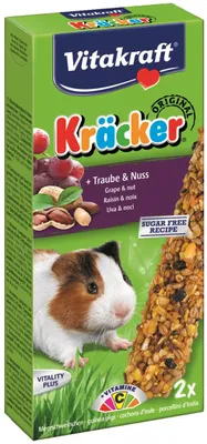 Produktbild von Vitakraft Przysmak dla świnki morskiej Kracker zboża i warzywa 112 g