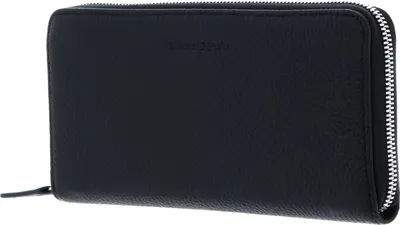 Produktbild von Marc O'Polo Leder Geldbörse Emilie Zip Around Wallet Black schwarz