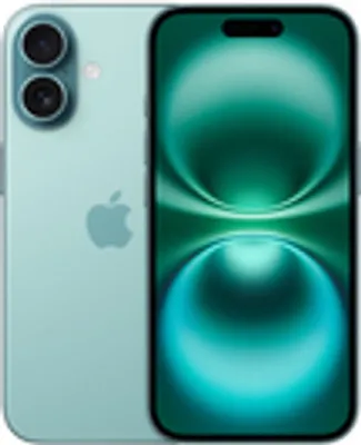 Produktbild von Apple iPhone 16 , 15,5 cm (6.1"), 2556 x 1179 Pixel, 256 GB, 48 MP, iOS 18, Türkis