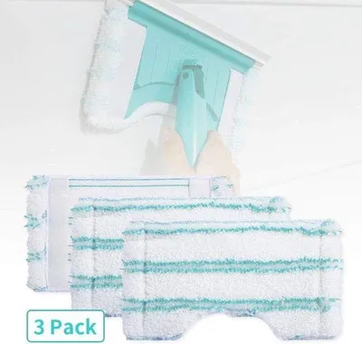 Produktbild von Ersatz-Tuch für Flexipad 20 cm - Mikrofasertuch für Fliesenreiniger - Ersatz-Tuch für Bad und Fliesen - Waschbar bis 60°C