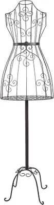 Immagine prodotto di Clayre & Eef Bambola regolabile da donna 152 cm in metallo marrone