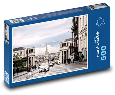 Obrázek produktu pro Puzzle 500 Brusel - Historické Centrum - martinpuzzle