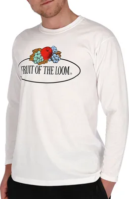 Produktbild von Fruit of the Loom Langarm T-Shirt mit Vintage-Logo