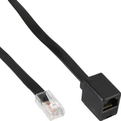 Produktbild von InLine® ISDN-Verlängerung, RJ45 (8P8C) Stecker / Buchse, 5m