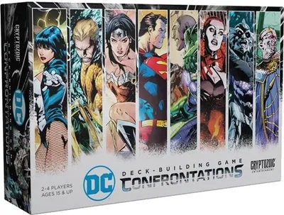Zdjęcie produktu dla DC Deck-Building Game: Confrontations Gra karciana - Gra planszowa - Język angielski