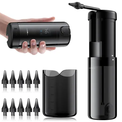 Produktbild von Ohrenschmalz Entferner elektrisch, Ohrenspülgerät mit 5 Modi und Temperaturkontrolle, USB-C Ohrreiniger mit LCD Display, für Erwachsene