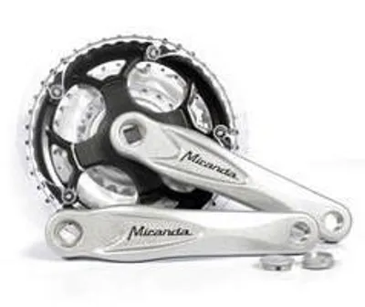 Produktbild von Miranda Kurbel Alfa 3 8mm Kurbel 170mm 48 38 28T Silber