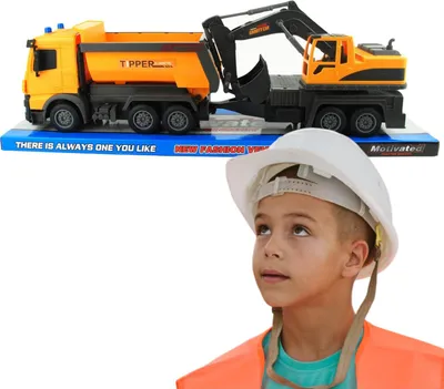 Zdjęcie produktu dla Ciężarówka z przyczepą świecąca dźwiękowa zabawka edukacyjna dla dzieci
