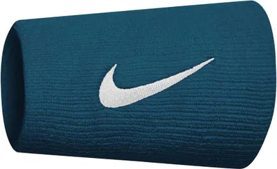 Produktbild von Nike Accessories Tennis Premier Double Wide Team Handgelenkband Blau Blau One Size