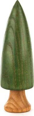 Productafbeelding van Groene kerstboom met stam (12,5 cm) van Dregeno Seiffen