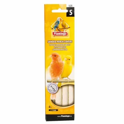 Produktbild von Sandabdeckungen für Sitzstangen S, Flamingo 4 Stück, d.12 mm