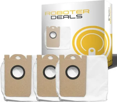 Produktbild von Staubbeutel, Ersatzbeutel, Schmutzbeutel (3 Stück) für Proscenic Floobot X1 mit Absaugstation
